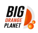 big orange planet