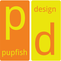 Pupfish Design Logo