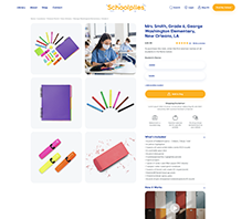 Schoolplies Product Page