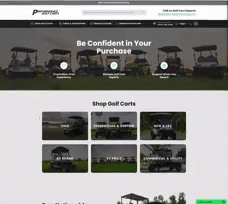 Performance Golf Carts Golf Carts Page